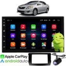 Central Multimidia Android Corolla 2008 a 2013 Wifi Gps Bluetooth Usb Espelhament 2GB/32GB