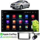 Central Multimidia Android Corolla 2008 a 2013 Wifi Gps Bluetooth Usb Espelhament 2GB/32GB