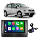 Central Multimidia Android GPS IPS Fiat Stilo Moldura Câmera