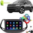 Central Multimídia Android Jeep Compass 2017-2021 10 Pol.