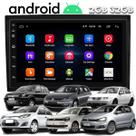 Central Multimidia Android Wifi Bluetooth Gps Espelhamento Fiesta Polo Fox Golf Ecosport 2 Din 7 Polegadas