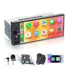 Central multimídia automotiva GBEER 6,9" Single Din com Wireless CarPlay e Android Auto