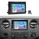 Central multimídia automotiva Leadfan 7" com tela sensível ao toque, CarPlay sem fio e Android Central multimídia automotiva Leadfan 7" com tela sensível ao toque, CarPlay sem fio e Android