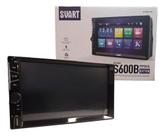 Central Multimídia Automotiva S600b Touch Screen Alta Resolução Full Hd Svart