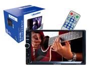 Central Multimidia Automotivo Universal Encaixe 1Din MP5 Bluetooth USB FM Tela Touch 7 Polegadas