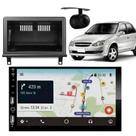 Central Multimídia Carplay Android Corsa Classic Moldura + Câmera