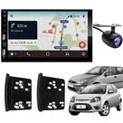 Central Multimídia Carplay Android F250 Moldura + Câmera