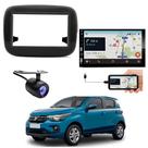 Central Multimídia Carplay Android Fiat Mobi Moldura + Câmera