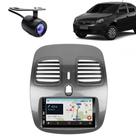 Central Multimídia Carplay Android Grand Siena Moldura + Câmera Grafite