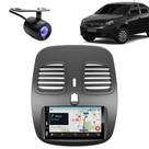 Central Multimídia Carplay Android Grand Siena Moldura + Câmera PT Fosco