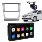 Central Multimidia Gol G5 Carplay Android Auto Prata Central Multimidia Gol G5 Carplay Android Auto Prata