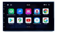 Central Multimídia H-Tech HT-6200 Full Touch 7 Polegadas Sistema Android Baixa Aplicativos GPS Bluetooth H-tech