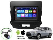 Central Multimidia Mitisubish Outlander 2008 a 2012 Mp5 Bluetooth Radio Espelhamento Usb 2 din