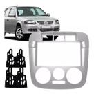 Central Multimídia + Moldura 2 Din VW Gol Saveiro Parati Prata ou Preta para Som/DVD Chinês Japonês