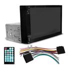 Central multimidia mp5 1 din tela 7" usb sd espelhamento bt first option