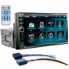 Central Multimídia Mp5 1Din 2Din 7po Espelhamento USB BT AUX