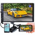 Central Multimídia Mp5 2 Din Espelhamento Android Auto Carplay Ios Câmera Ré Bluetooth Usb Sd Aux