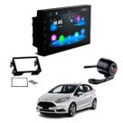 Central Multimídia Mp5 2 Din Faaftech 7 Polegadas + Câmera de Ré Borboleta + Moldura 2din Central Multimídia Mp5 2 Din Faaftech 7 Polegadas + Câmera de Ré Borboleta + Moldura 2din