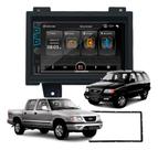 Central Multimídia MP5 2 Din Roadstar RS404BR 7" Espelhamento BT USB SD AUX + Câmera de Ré Borboleta + Moldura 2din