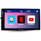 Central Multimídia Mp5 7" Automotiva Android Auto Carplay 2 Din Espelhamento 7810H - First Option Central Multimídia Mp5 7" Automotiva Android Auto Carplay 2 Din Espelhamento 7810H - First Option