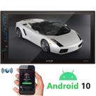 Central Multimídia MP5 7 pol Android 10 BT USB SD Card AUX Espelhamento iOS Android HT-6120 H-Tech