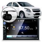 Central Multimídia Mp5 Cobalt Bluetooth Espelhamento Câmera Moldura Central Multimídia Mp5 Cobalt Bluetooth Espelhamento Câmera Moldura