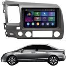 Central Multimídia MP5 New Civic 07/11 Tela de 9 Polegadas Carplay e Android Auto Sem Fio - Roadstar RS-9200BR Pro Line