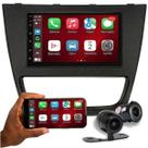 Central Multimídia Mp5 Roadstar RS719BR 7 pol Carplay Android com Moldura Painel Saveiro G5 Fiamon e Câmera de Ré RS210BR Pro Line