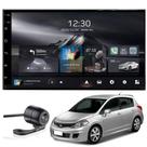 Central Multimídia Nissan TIIDA 2008 2009 2010 2011 2012 2013 Adak G2 Tela QLED de 7" Polegadas 2GB 64GB Carplay e Android Auto GPS + Câmera de ré - A