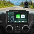 Central multimídia Nzjubo para Jeep JK com Bluetooth, CarPlay e Android Auto Central multimídia Nzjubo para Jeep JK com Bluetooth, CarPlay e Android Auto