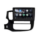 Central Multimídia Outlander 2013 2014 2015 2016 2017 2018 2019 2020 Adak G2 Tela de 9" QLED 2GB de RAM 64GB Android Auto e Carplay + Câmera de ré - A