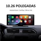 Central Multimídia Portátil Android Auto e Carplay Sem Fio Bluetooth - Não precisa de moldura