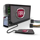 Central Multimidia Universal 2 Din Mp5 Bt Espelha Usb Fiat