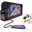 Central Multimídia Universal MP5 Com Tela de 7 Pol. Bluetooth USB 7010b + Câmera de Ré
