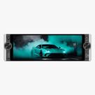 Central Multimídia Universal Tela QLED 1Din 6.28 Polegadas Quad Core 2GB Ram 64GB Carplay e Android Auto - ADAK iPLAY-DK-6585/G2
