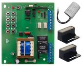 Central Placa Motor Sensor Hall Compatível Rossi N Kxh30fs Capacitor 12UF Imãs