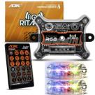 Central Strobo Ritmico 3.0 Com Controle De Ação Dupla Par De Farol RGB Endereçavel 6W AJK Suporte 5 Mil Farois