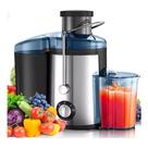 Centrífuga Extrator de Sucos Frutas e Vegetais Espremedor 1500W Espremedor Elétrico Aço Inox 110v