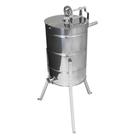 Centrífuga Extratora de Mel Manual 8 Quadros Aço Inox 430/304