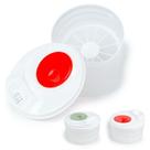 Centrifugador Manual Secador Saladas Verduras com Escorredor Cozinha