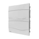 Centrinho 24 DISJ de PVC Embutir SLIM Sem Barramento Branco - BRUM Centrinho 24 DISJ de PVC Embutir SLIM Sem Barramento Branco - BRUM