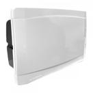 Centrinho Ilumi Pvc Embutir Para 6 Disjuntores Nema / 8 Din Branco - 620674