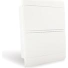 Centrinho Steck Ouro Embutir 24 Din Porta Branco Scm24Obr