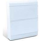 Centrinho Steck Pvc 24 Disjuntor Din Sobrepor Branco Centrinho Steck Pvc 24 Disjuntor Din Sobrepor Branco