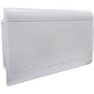 Centrinho Steck Pvc Embutir Branco Para 16 Disjuntores Sem Barramento Centrinho Steck Pvc Embutir Branco Para 16 Disjuntores Sem Barramento