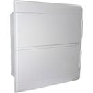 Centrinho Steck Pvc Embutir Branco Para 24 Disjuntores Sem Barramento Centrinho Steck Pvc Embutir Branco Para 24 Disjuntores Sem Barramento