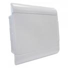 Centrinho Steck Pvc Embutir Branco Para 8 Disjuntores Din Sem Barramento