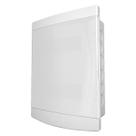 Centrinho tigre pvc embutir para 16 disjuntores dinsem barramento branco
