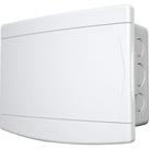 Centrinho Tigre Pvc Embutir Para 8 Disjuntores Sem Barramento Branco