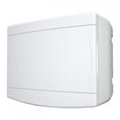 Centrinho Tigre Pvc Sobrepor Para 8 Disjuntores Sem Barramento Branco
